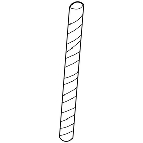Coffee stick black and white clipart