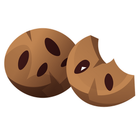 Chocochip cookie clipart