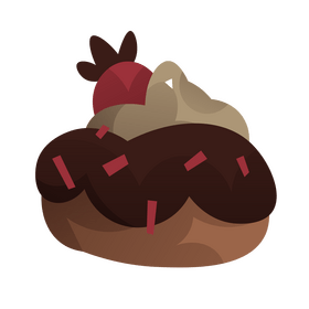 Donut stuffed clipart