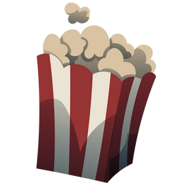 Popcorn clipart