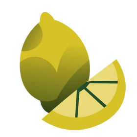 Lemon slice clipart