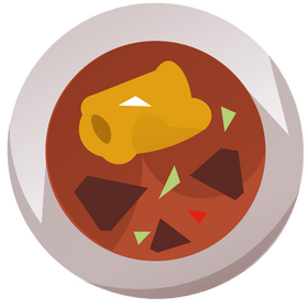 Sancocho soup clipart