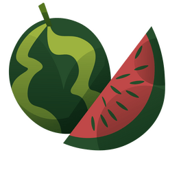 Watermelon slice clipart