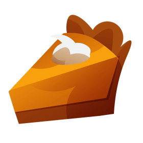 Halloween pie clipart