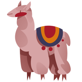 Peru llama clipart