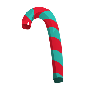 Christmas candy cane clipart