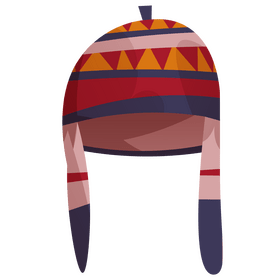 Peruvian hat clipart