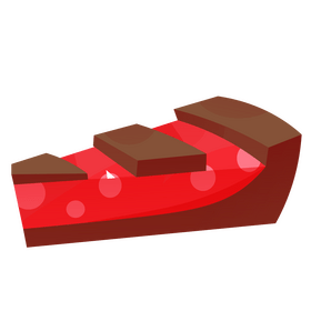 Sweet pie slice clipart