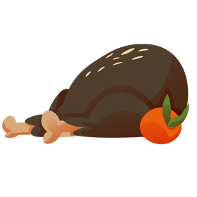 Thanksgiving turkey clipart