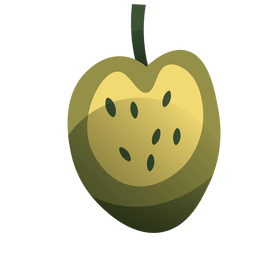 Tropical fruit clipart