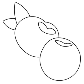 Olive tropical fruit black and white clipart