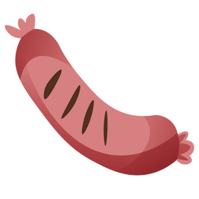 Ukrainian sausage clipart