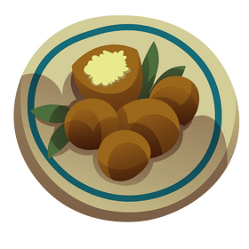 Falafel clipart