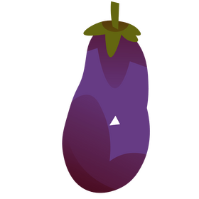 Eggplant vegetable clipart