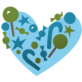 Children day heart clipart