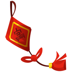 Chinese New Year decoration clipart