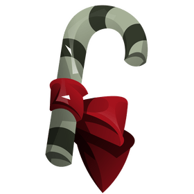 Christmas candy cane clipart