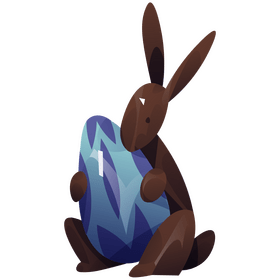 Easter rabbit clipart