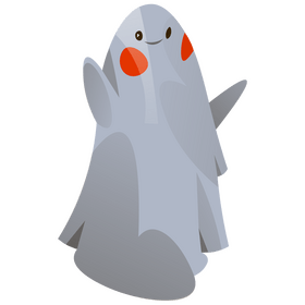 Halloween ghost clipart