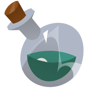 Poison bottle clipart