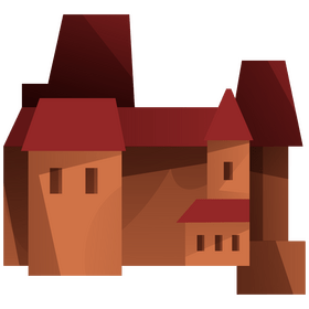 Romania castle clipart