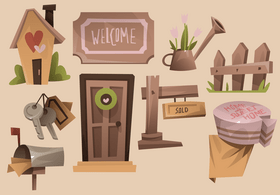 Housewarming party vector