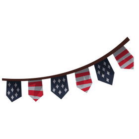 USA Independence day banner clipart