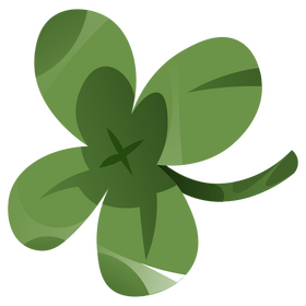 St Patricks Day clover shamrock clipart