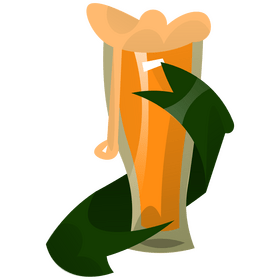 St Patricks Day beer clipart