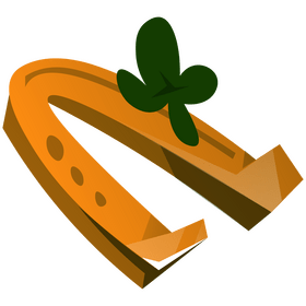 St Patricks Day horseshoe clipart
