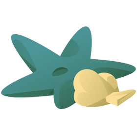 Beach star clipart