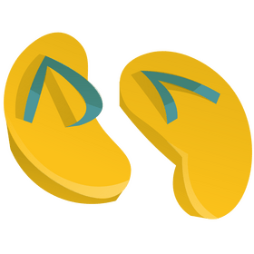 Summer shoes clipart