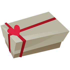 Valentines Day gift clipart