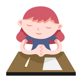 Children Praying Study Prayer clipart