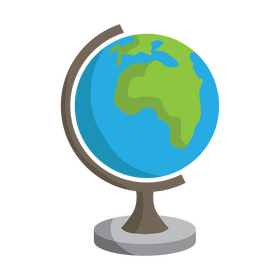 Education globe clipart