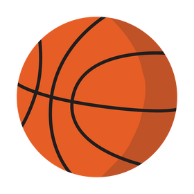 Basketball ball clipart