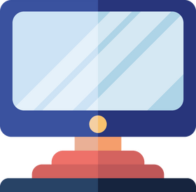 Computer flat icon clipart