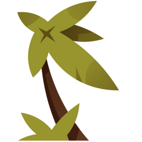 Saudi arabia palm clipart