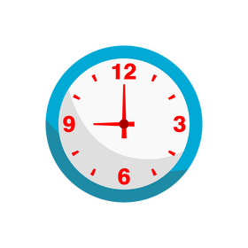 Wall clock clipart