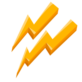 Free lightning bolt clipart