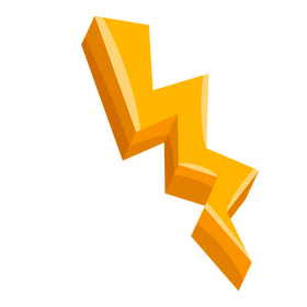 Picture of lightning bolt clipart