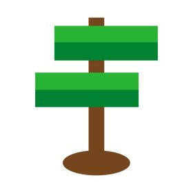 Direction sign clipart