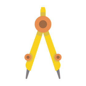Divider compass clipart