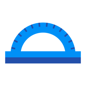 Protractor clipart