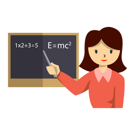 Math Teacher clipart