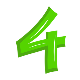 Number 4 clipart