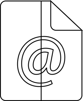 Paper black and white clipart