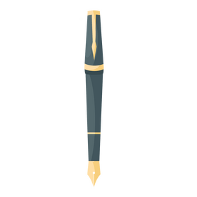 Fountain pen clipart