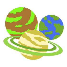 Planets physics clipart