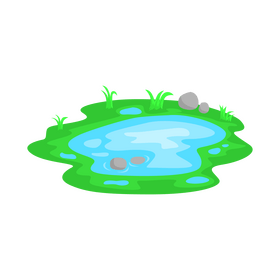 Pond clipart